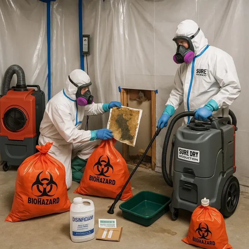 Contaminated Water Handling Protocols process in Meadowbrook, AL