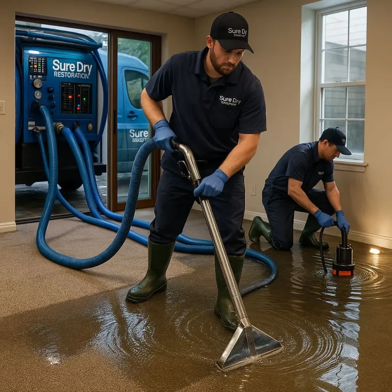 Water Extraction and Removal process in Meadowbrook, AL